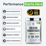 SteelFit Creatine Monohydrate 500g packaging