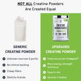 SteelFit Creatine Monohydrate 500g scoop next to container
