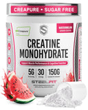 SteelFit Creatine Monohydrate Watermelon 170g front view
