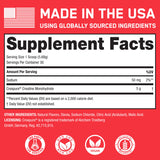 SteelFit Creatine Monohydrate Watermelon on a gym bench