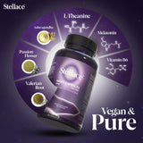Stellace Night Capsules side view with dosage information