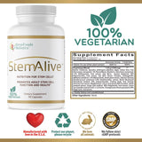 StemAlive Stem Cell Nutrition Supplement 118g side view