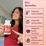 Stomach Bloom Turmeric Curcumin Capsules with Boswellia close-up