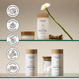 Stonehenge Health Elderberry daily wellness Support Supplement on a wooden table