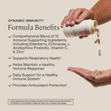 Stonehenge Health Elderberry daily wellness Support Supplement side view