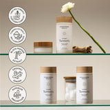 Stonehenge Health Organic Turmeric Curcumin Complex bottle side view