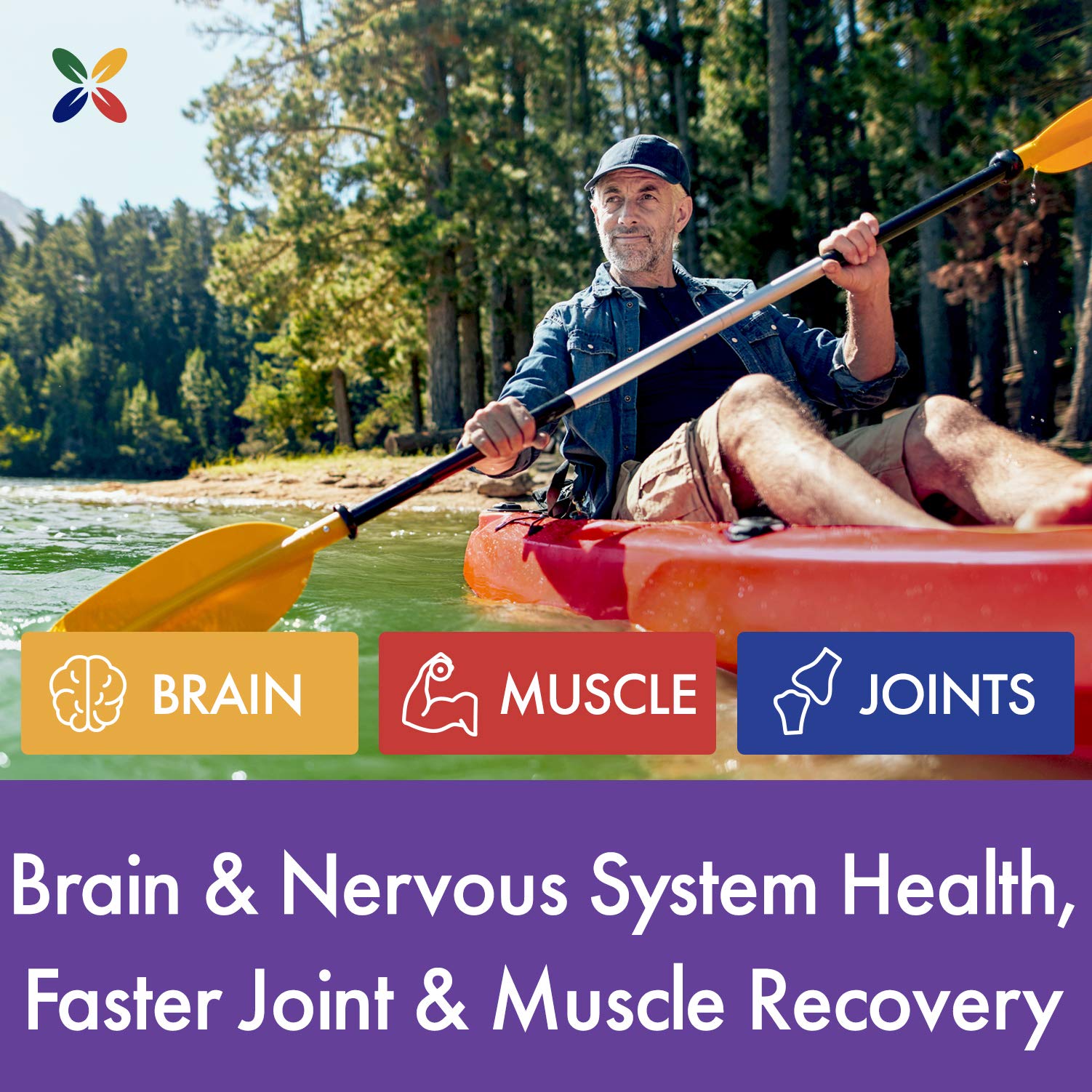 Stop Aging Now Astaxanthin capsules with measuring spoon