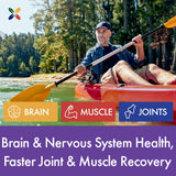 Stop Aging Now Astaxanthin capsules with measuring spoon