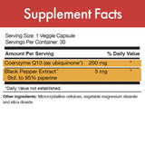 Stop Aging Now CoQ10 100mg Capsules bottle with label