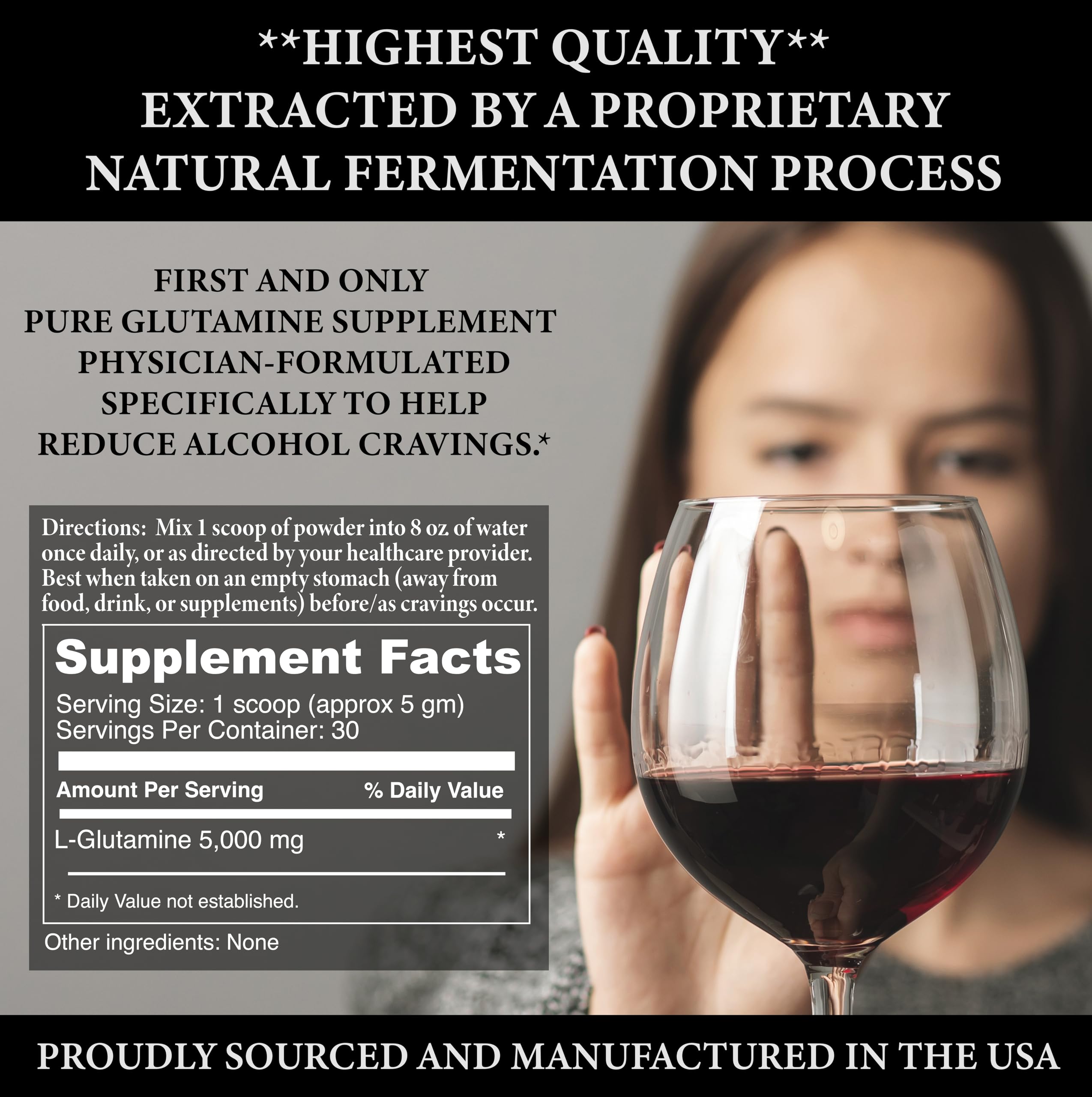 Straight Edge Labs L-Glutamine supplement in lifestyle setting