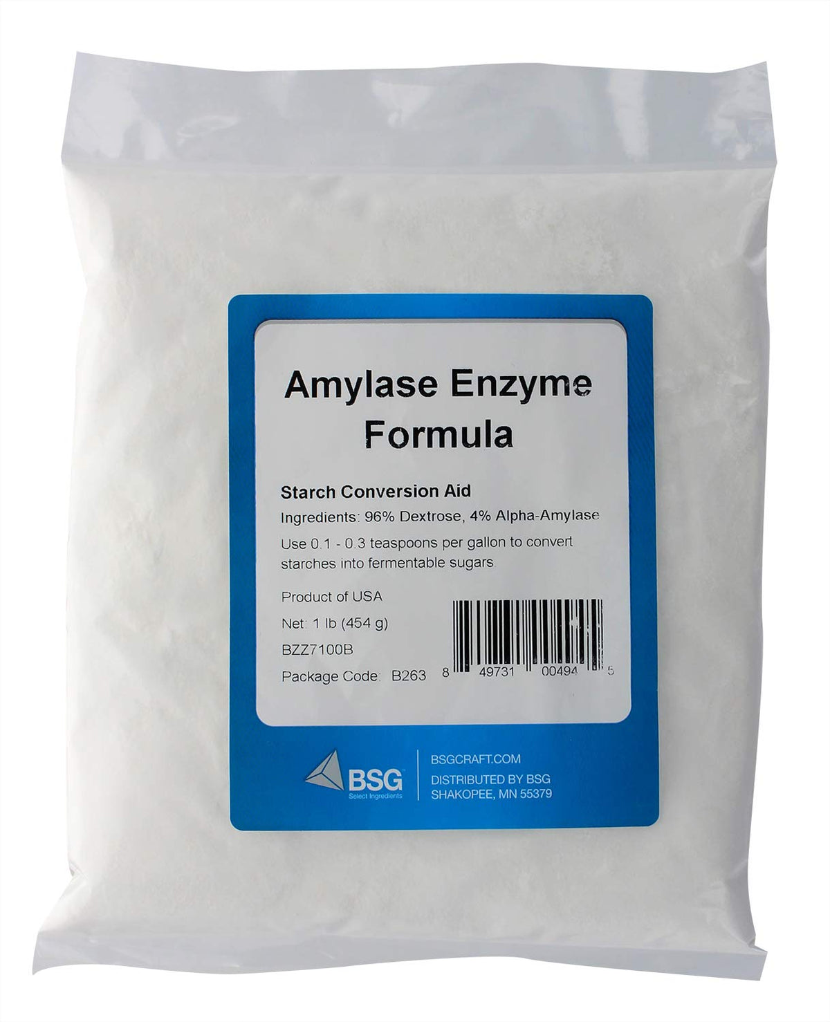 Strange Brew Amylase Enzyme 1 lb front view