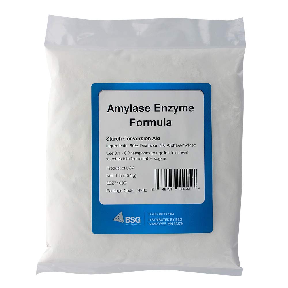Strange Brew Amylase Enzyme 1 lb packaging details