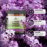Strawfield Pets L-Lysine Granules back view