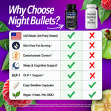 stripfast5000 Night Bullets with a measuring spoon