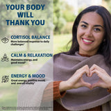 StrongVit Cortisol Supplements bottle with capsules