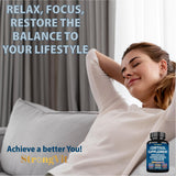 StrongVit Cortisol Supplements capsules in hand