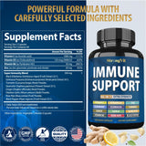 StrongVit daily wellness Support Complex 12-in-1 Supplement bottle back view