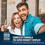 StrongVit daily wellness Support Complex 12-in-1 Supplement packaging details