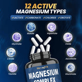 StrongVit Magnesium Supplement 1000mg side view