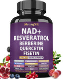 StrongVit Resveratrol 18-in-1 Supplement bottle front view