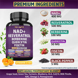 StrongVit Resveratrol 18-in-1 Supplement capsules close-up