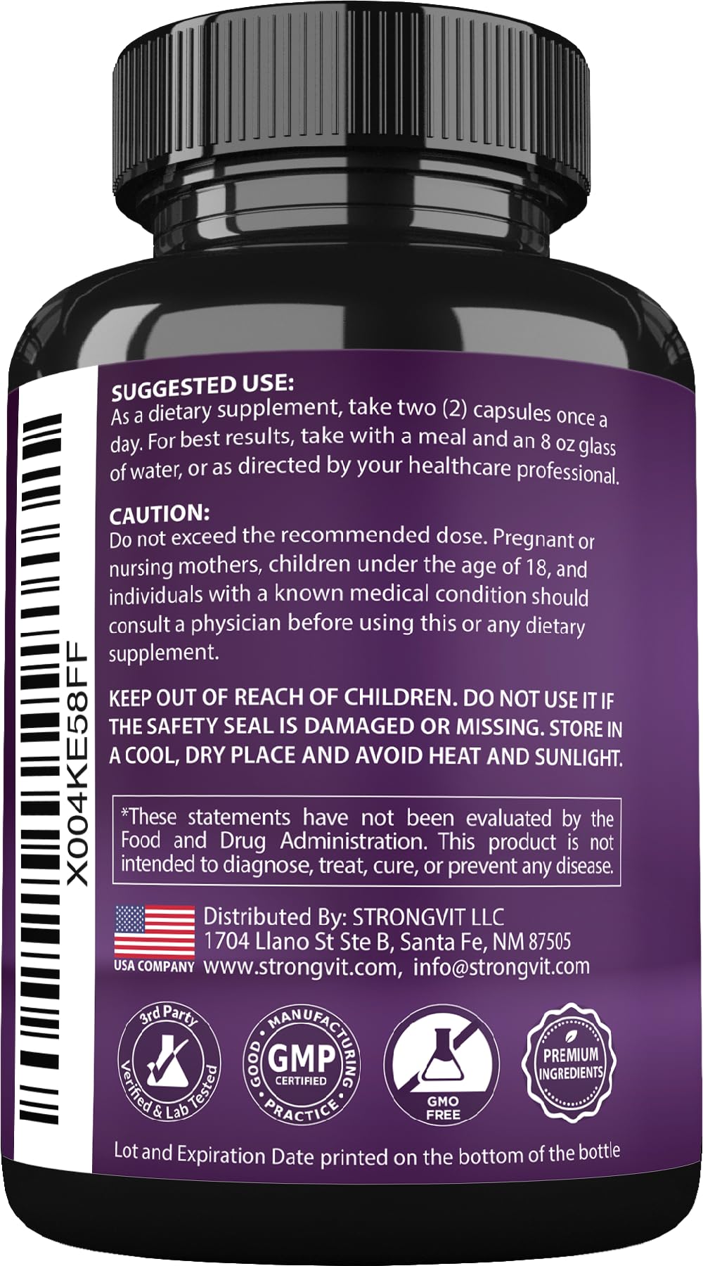 StrongVit Resveratrol 18-in-1 Supplement product close-up