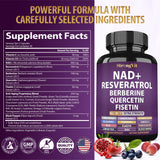 StrongVit Resveratrol 18-in-1 Supplement with measuring spoon