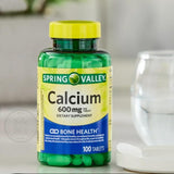 STS Home Calcium 600mg Tablets close-up of tablet