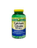 STS Home Calcium Citrate Tablets 600mg bottle with 300 tablets