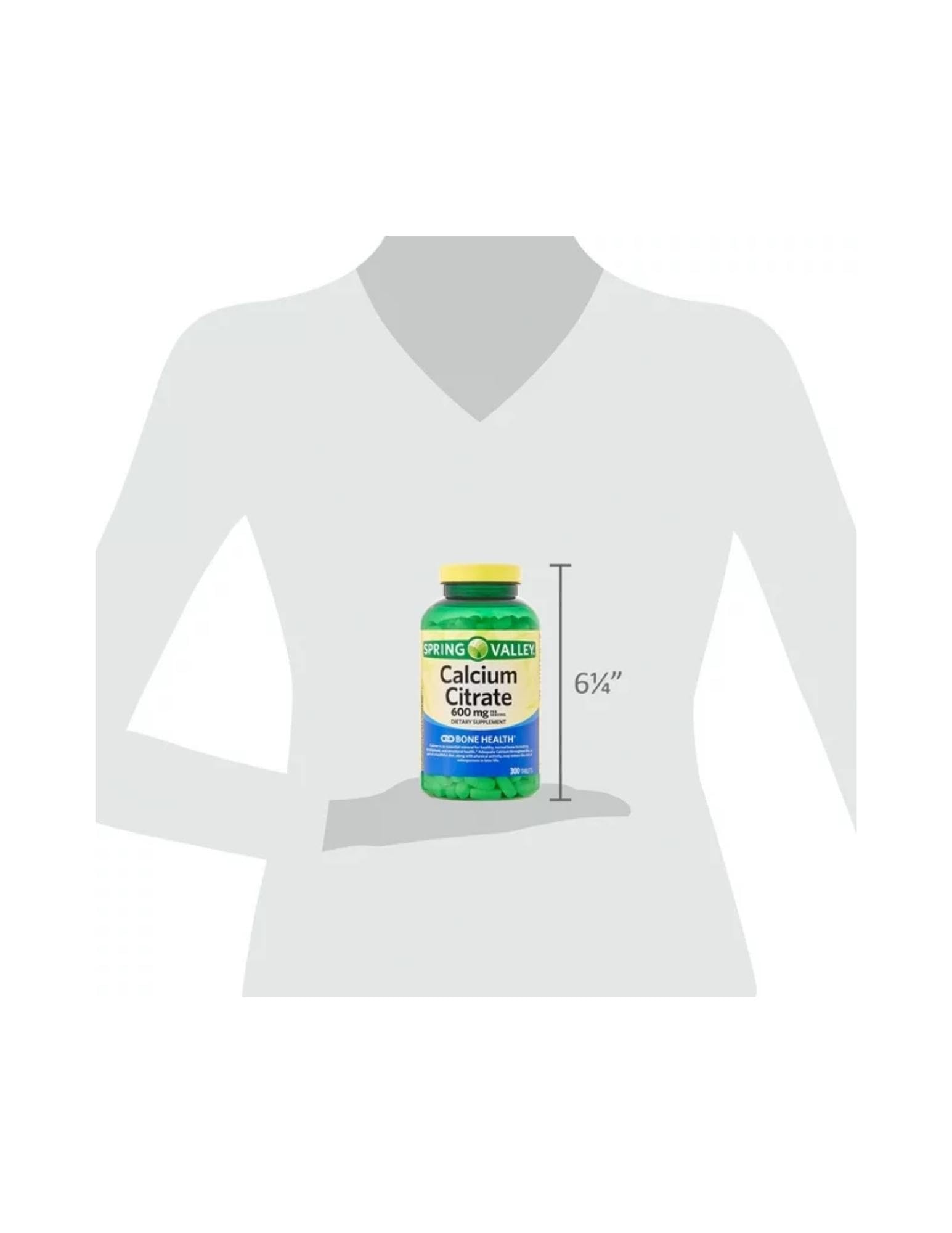 STS Home Calcium Citrate Tablets 600mg packaging details