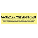 STS Home Calcium Magnesium Zinc with Vitamin D3 caplets arranged on a table