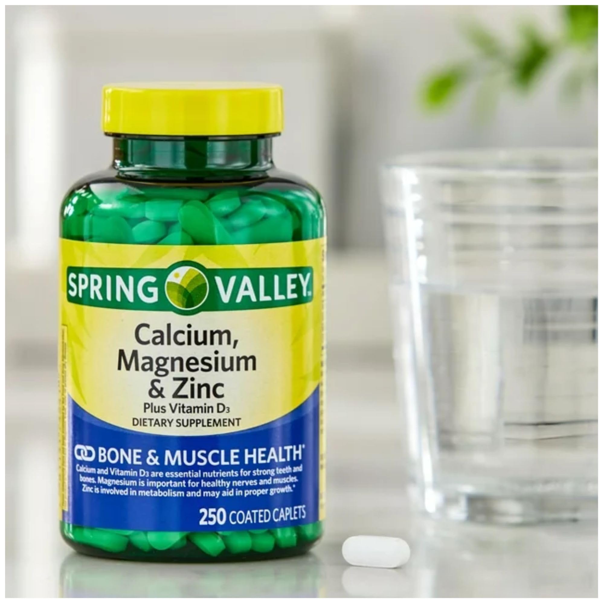 STS Home Calcium Magnesium Zinc with Vitamin D3 nutritional information