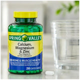 STS Home Calcium Magnesium Zinc with Vitamin D3 nutritional information