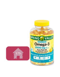 STS Home Omega-3 Fish Oil 2000mg softgels front view