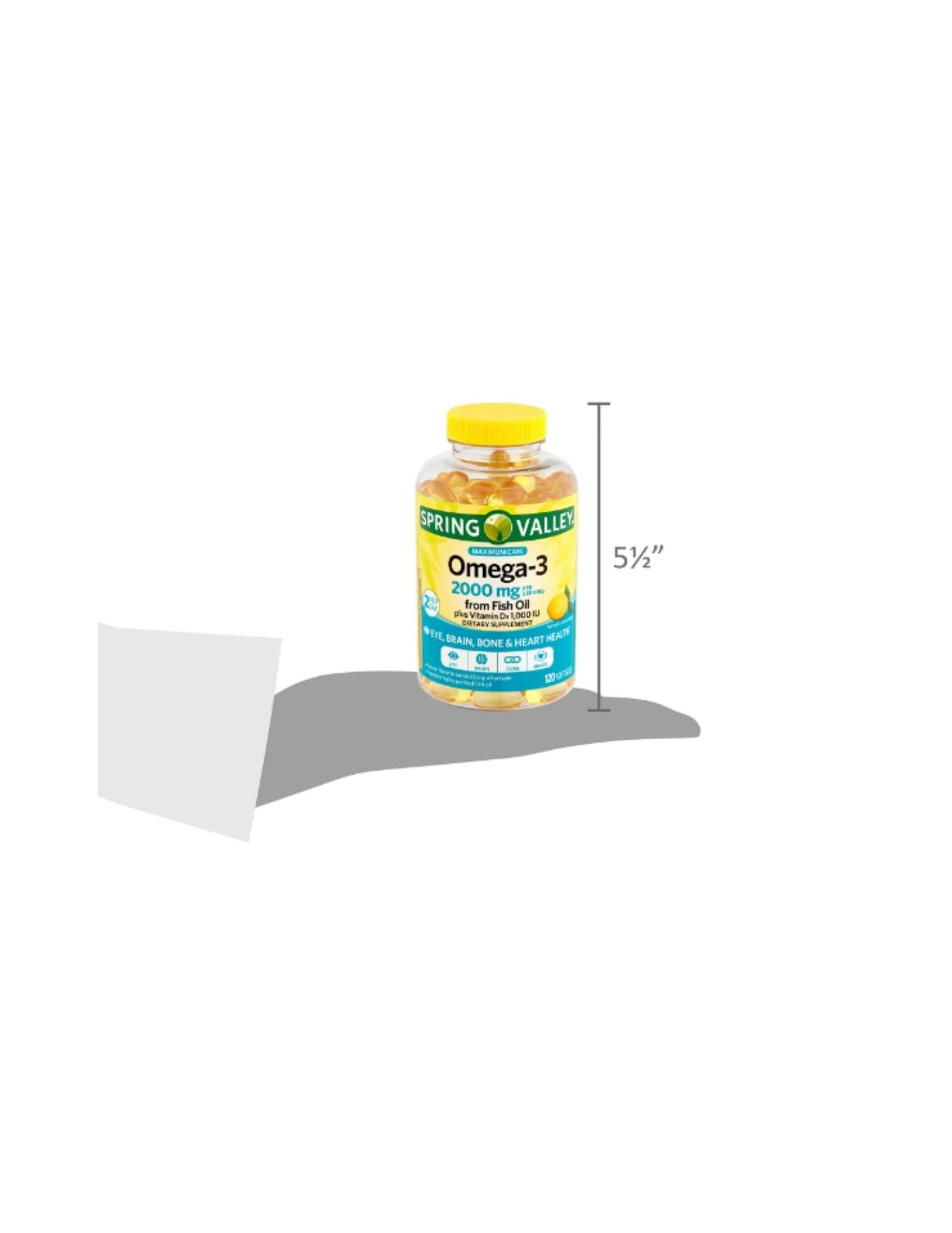 STS Home Omega-3 Fish Oil 2000mg softgels packaging