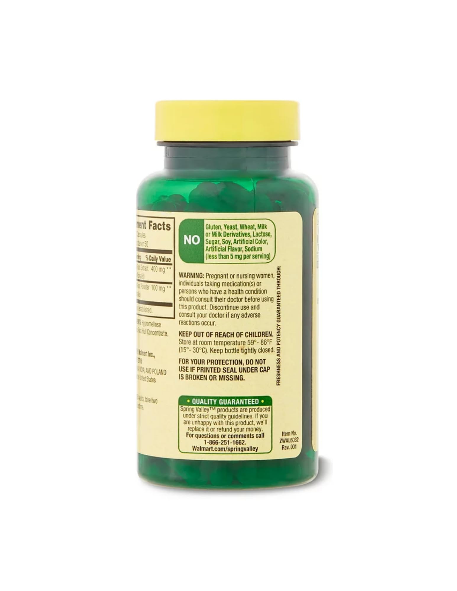 STS Home Valerian Root Capsules 500mg on a wooden table