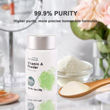 Sturelehub Vitamin A Powder 50g back view with ingredients