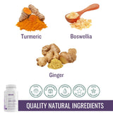 SUBSTANCE Nature's Relief Turmeric Supplement side view