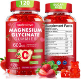 sudrolove Magnesium Glycinate Gummies 600mg front view