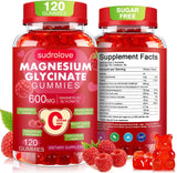 sudrolove Magnesium Glycinate Gummies 600mg front view
