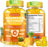 sudrolove Magnesium Glycinate Gummies 600mg front view