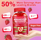 sudrolove Magnesium Glycinate Gummies 600mg serving suggestion