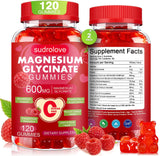 sudrolove Magnesium Glycinate Gummies front view with packaging