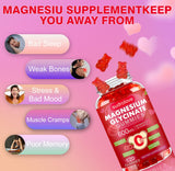 sudrolove Magnesium Glycinate Gummies in a hand