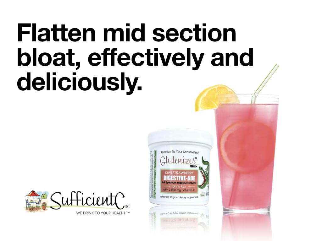 Sufficient-C Multi-Enzymes Supplement 91g capsule close-up