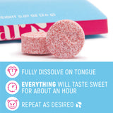 SUGAR SPLASH Miracle Berry tablets fruit-flavoured variety