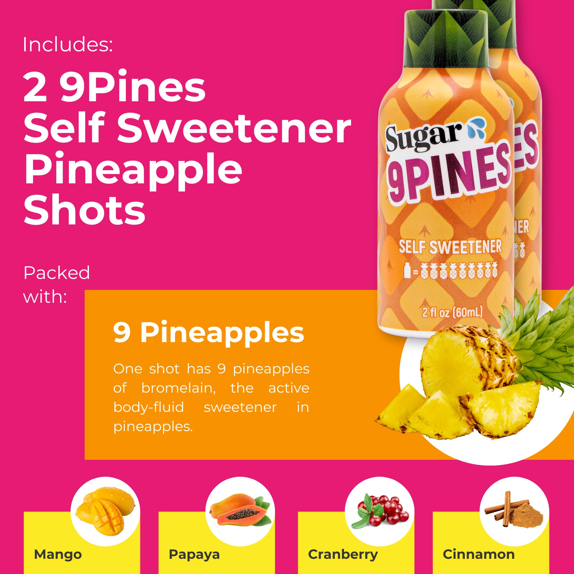SUGAR SPLASH Miracle Berry tablets with DEEP Gag Suppressing Sucker