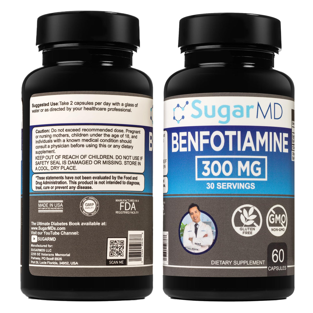 SugarMD Chondroitin Supplement 30g front view