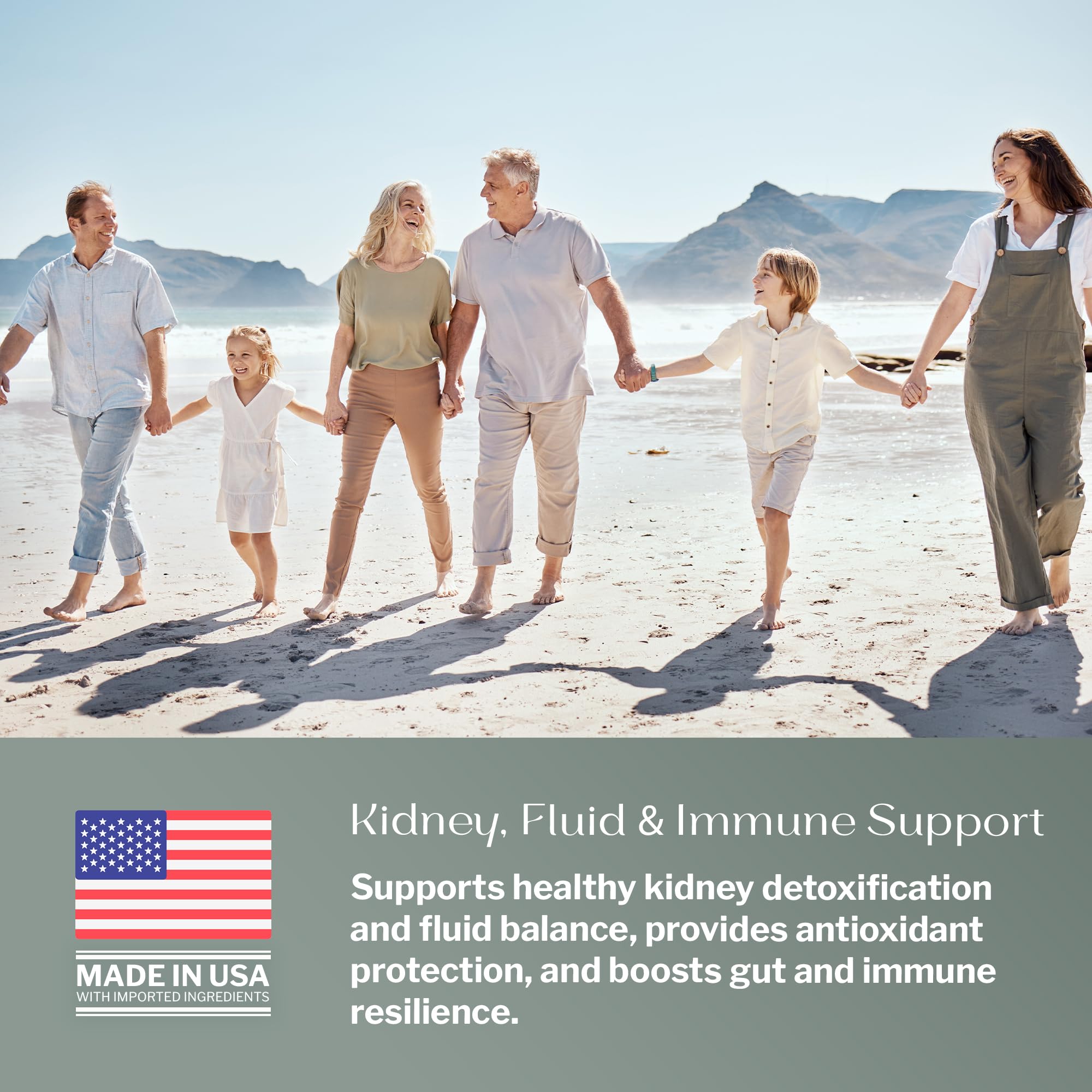 SugarMD Kidney Support Supplement capsules in hand