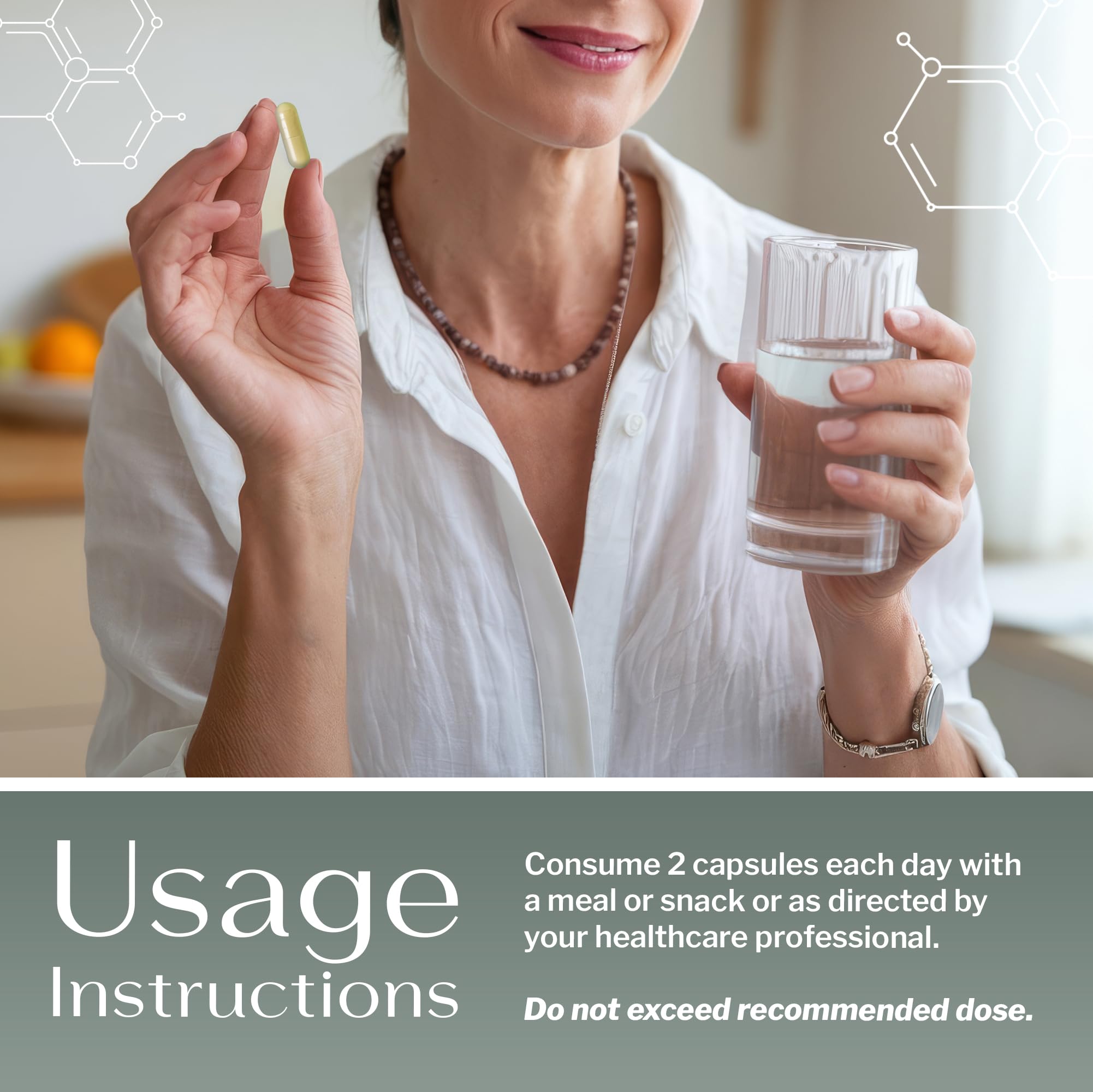 SugarMD Neuropathy Support Supplement back view with ingredient list